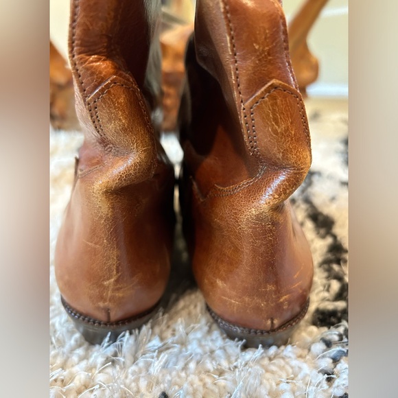 Joan & David Brown Heeled Boots - Picture 3 of 8